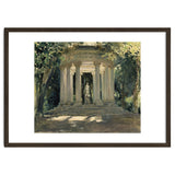 THE VILLA ADRIANA OF TIVOLI (ROME) - 1926 - OIL ON CANVAS - 0.60 X 0.70 M. thumbnail