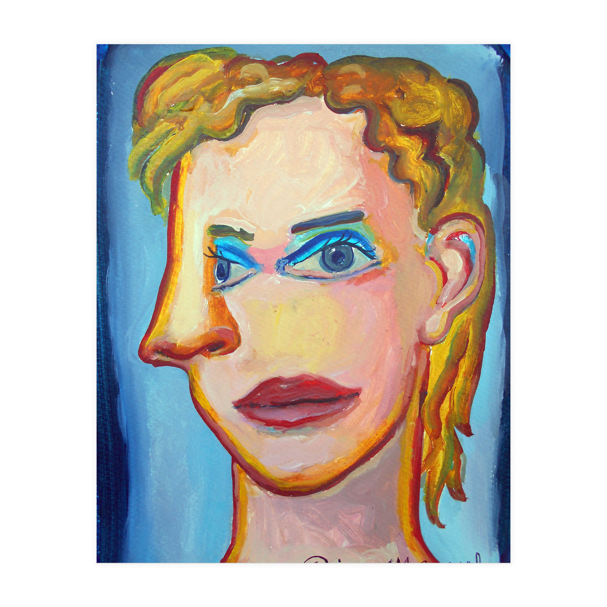 Cabeza De Mujer 24 (Print Only)