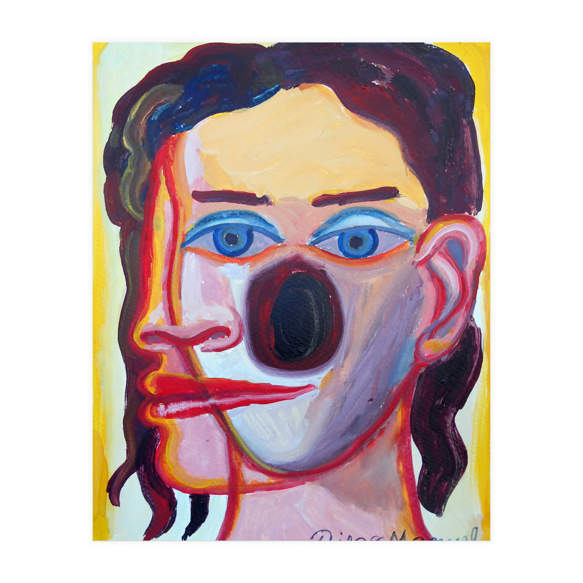 Cabeza De Mujer 27 (Print Only)