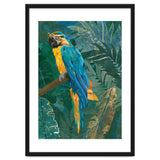 Macaw in the jungle thumbnail