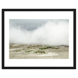 Landscape covered by hot spring steam - Iceland thumbnail
