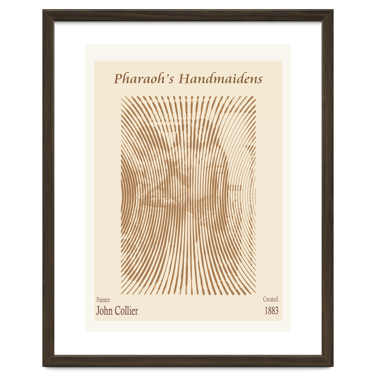 Pharaoh’s Handmaidens (1883) – John Collier (english, 1850 – 1934)