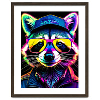 Raccoon In Glasses