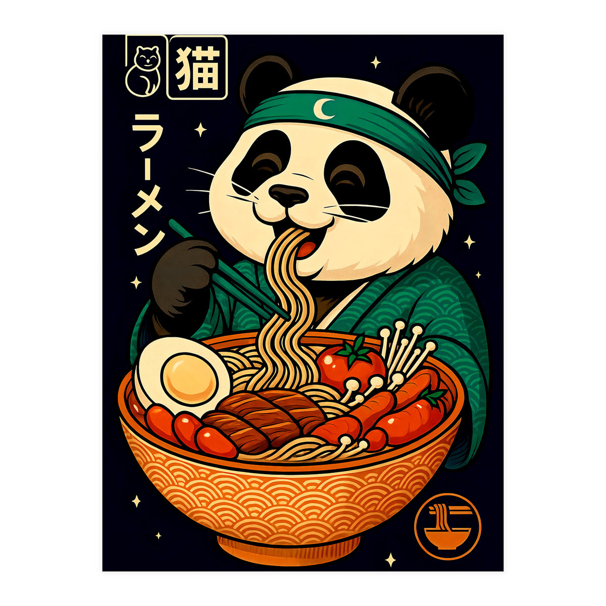 Ramen Panda (Print Only)