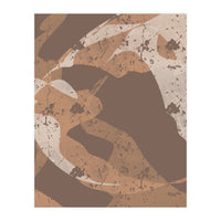 Abstract Brown Harmony (Print Only)