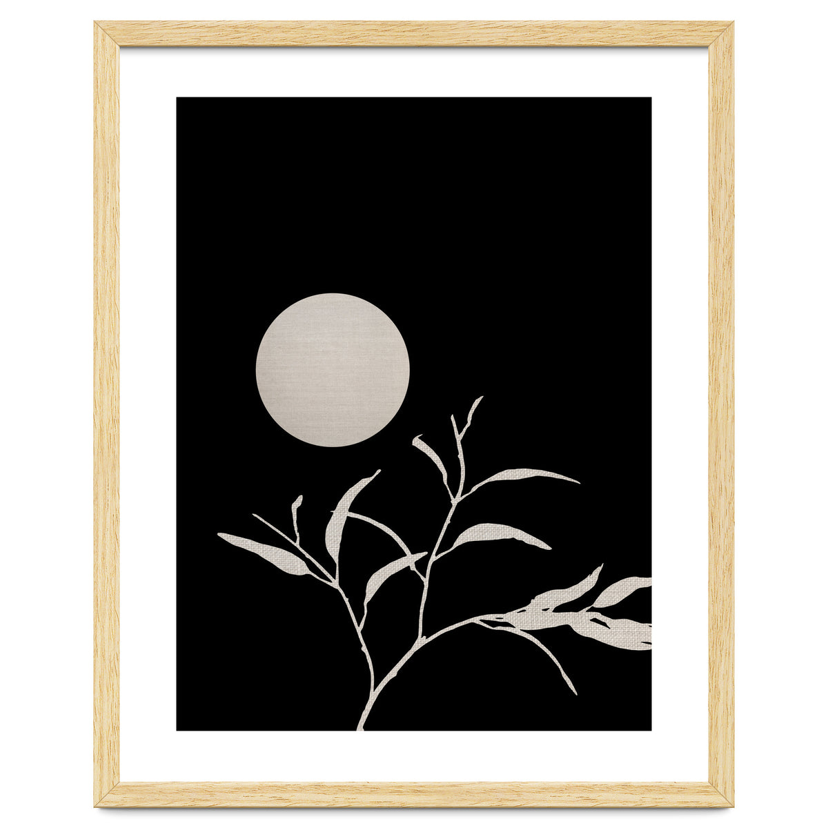 Moon & Leaf