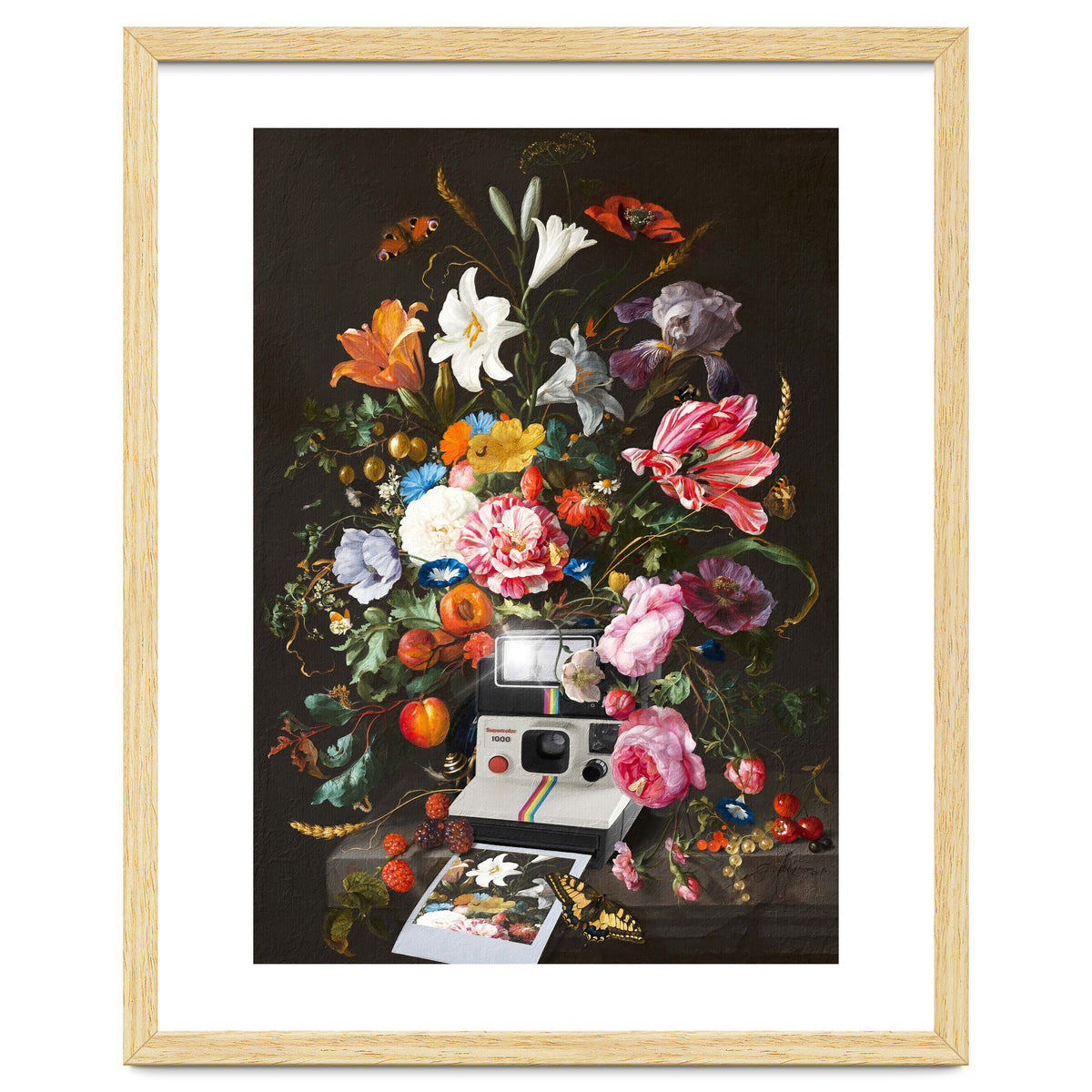 Floral Instant Photo