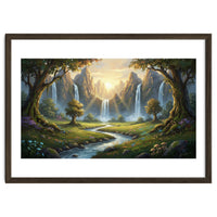 Enchanted Waterfall Meadow