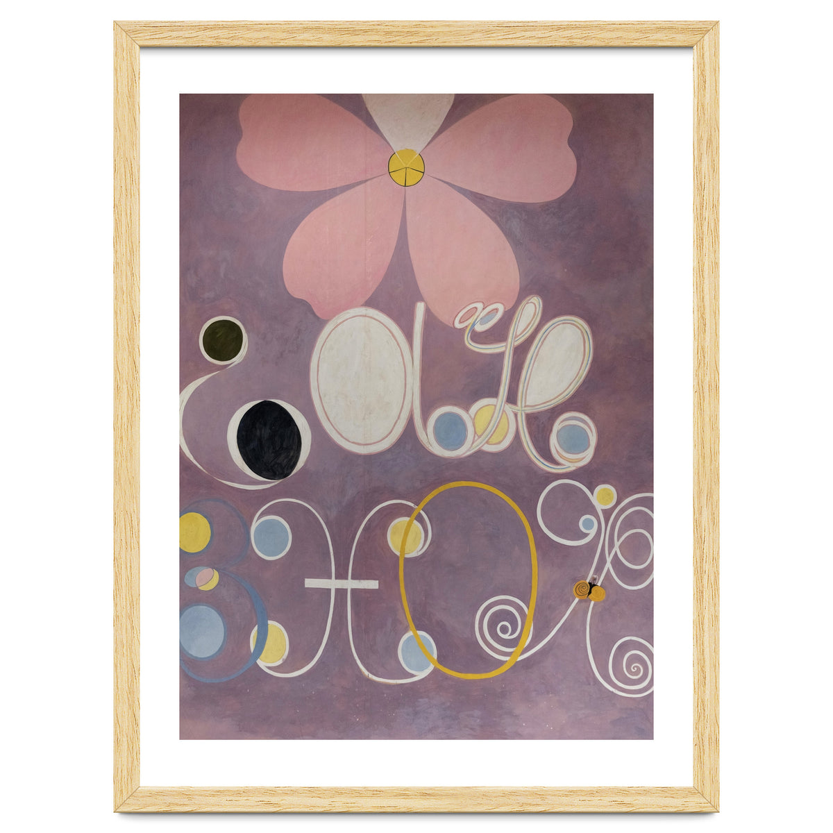 Hilma af Klint - The Ten Largest No 7 Adulthood Abstract Spiritual Art