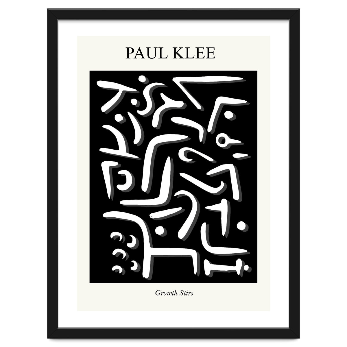 Growth Stirs — Inspired by Paul Klee