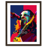 Geddy Lee RUSH Singer Pop Art WPAP thumbnail