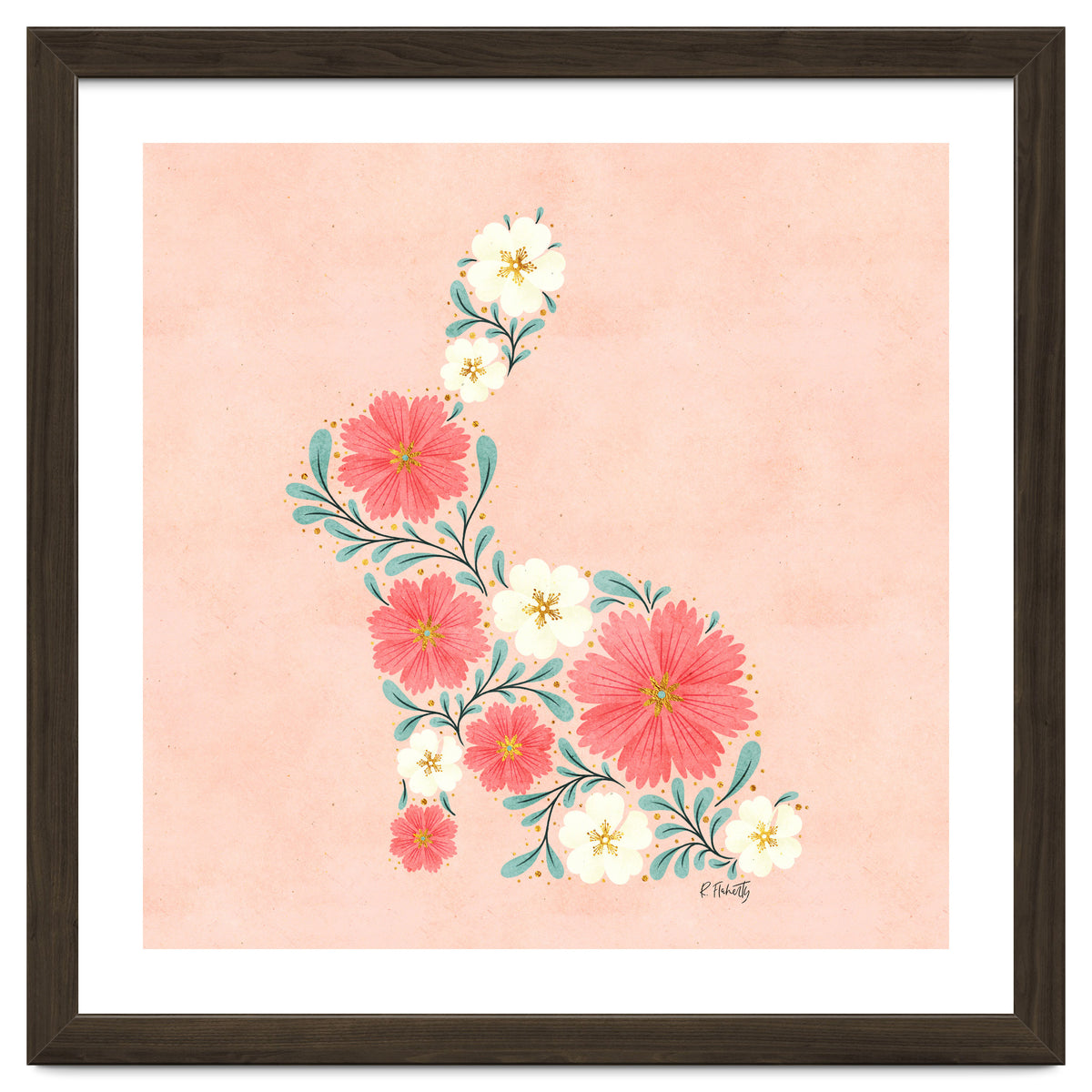 Flower Filled Rabbit