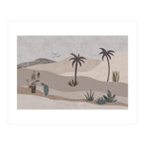 Abstract Landscape Calm Oasis (Print Only) thumbnail