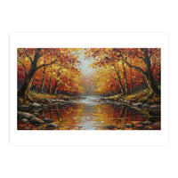 Golden Autumn Creek (Print Only)