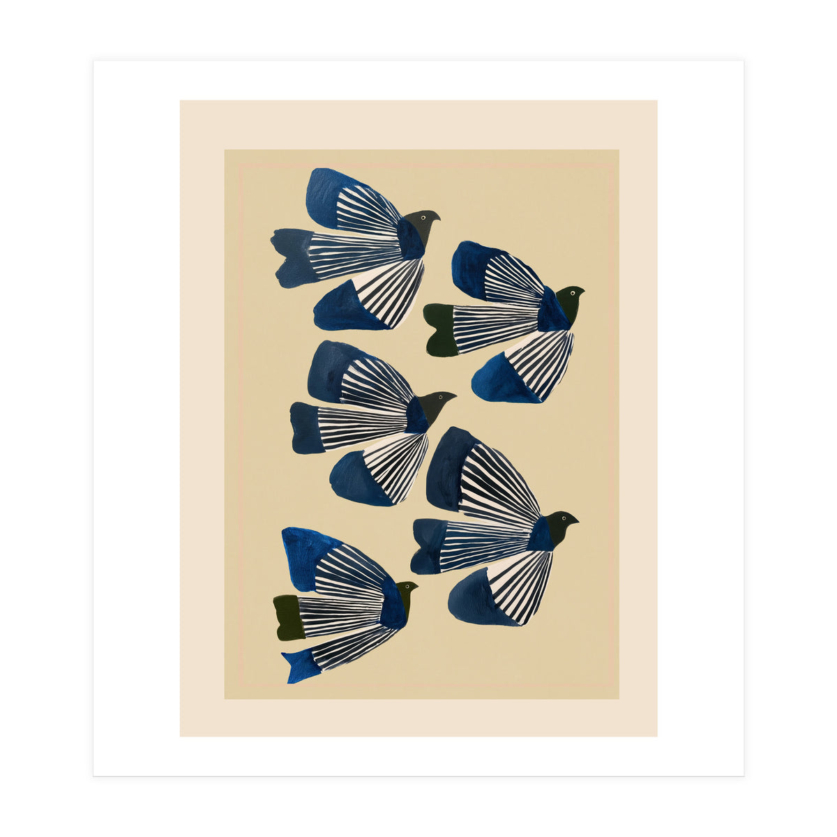 Birds In Flight (Print Only)