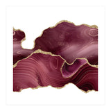 Burgundy & Gold Glitter Agate Texture 08  (Print Only) thumbnail