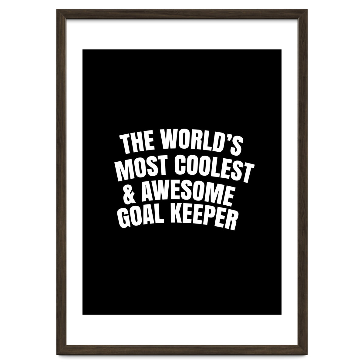 World's most coolest and awesome goal Keeper