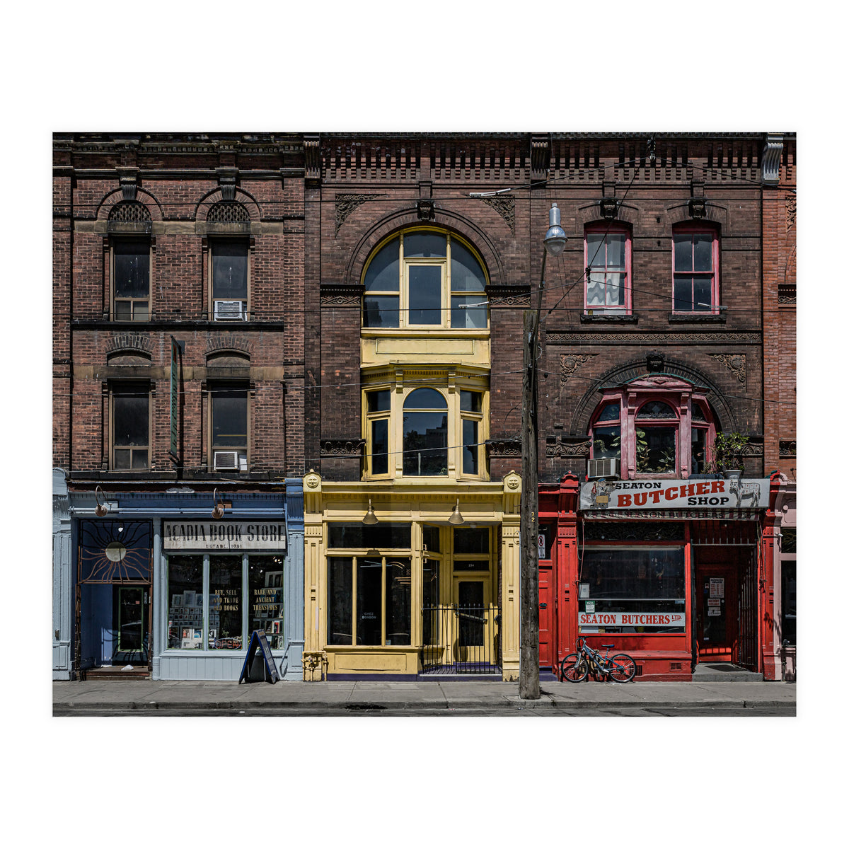 Books and Bistros and Butchers No 8 Color Version (Print Only)