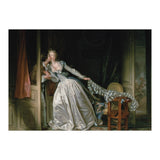 Jean-Honoré Fragonard – The Stolen Kiss | Elegant Rococo Romance & Secret Intimacy (Print Only) thumbnail