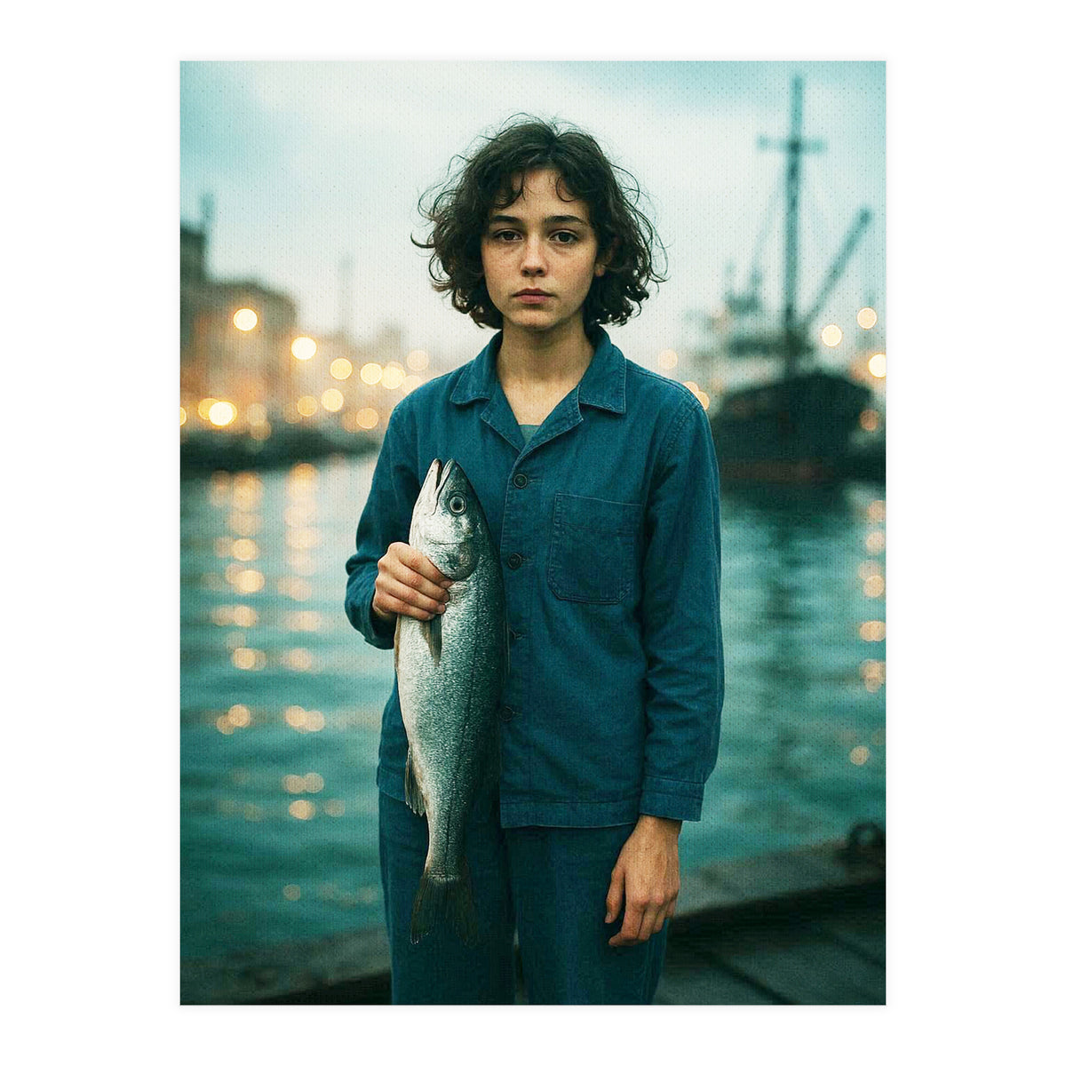 Fish In Hand 02 (Print Only)