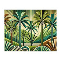 Tropical Art Deco Oasis (Print Only)