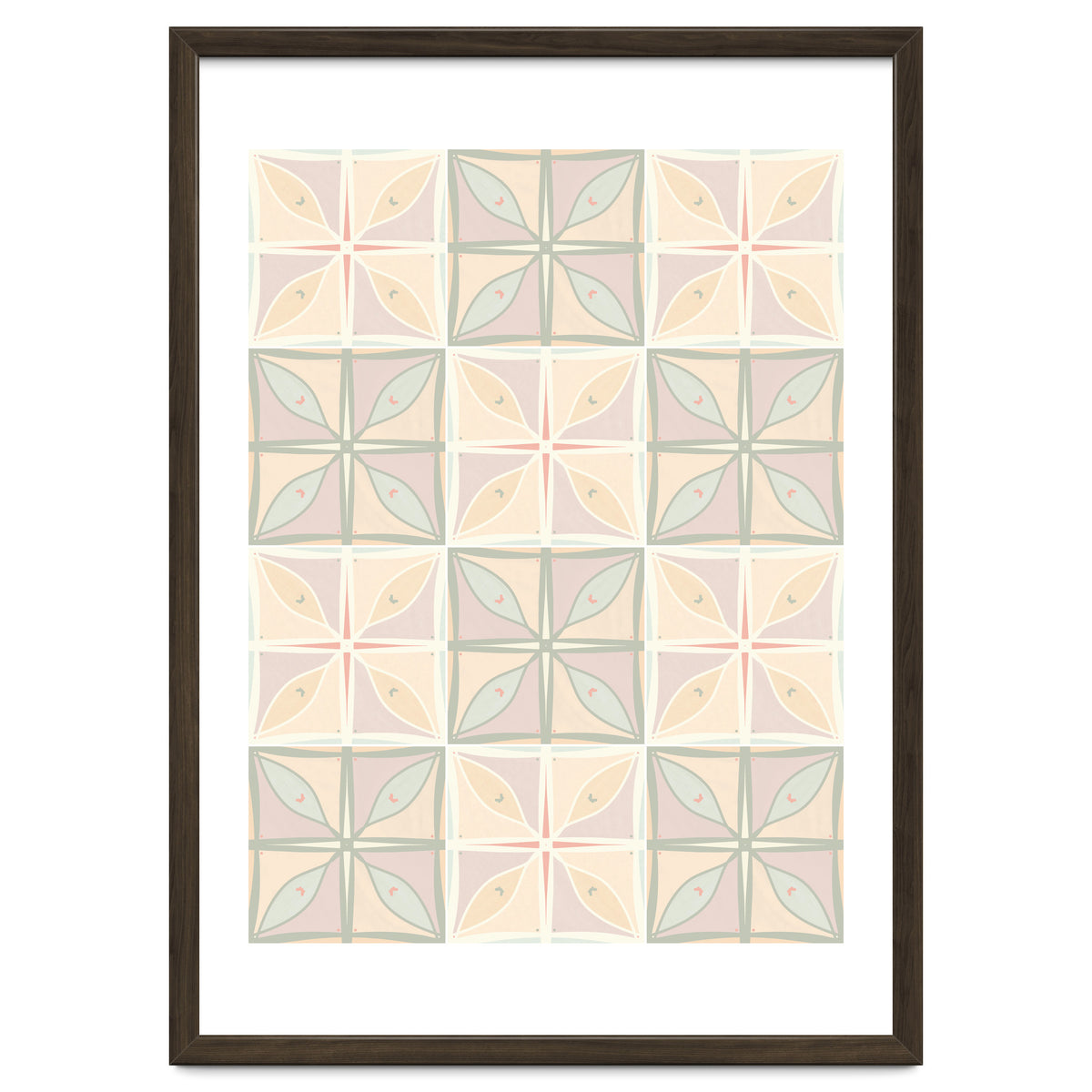 Old Style Pastels Kitchen Tiles