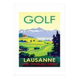 Golf in Lausanne, Switzerland (Print Only) thumbnail