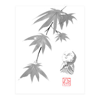 Maple And Jizo (Print Only)