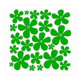 Green Flowers Pattern (Print Only) thumbnail