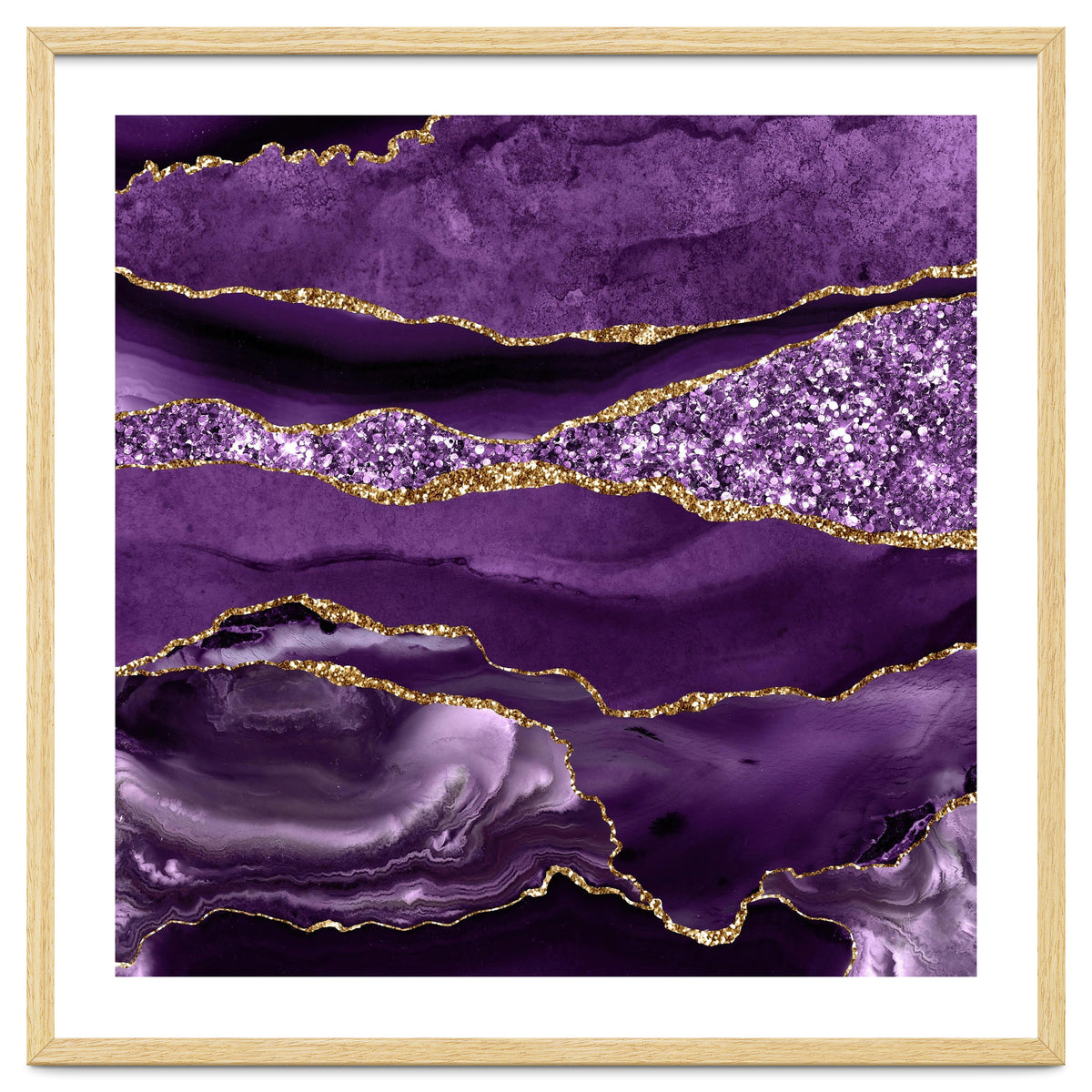 Agate Glitter Ocean Texture 01