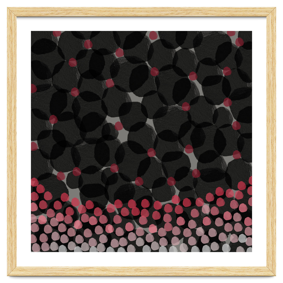 Dark Watercolor Florals