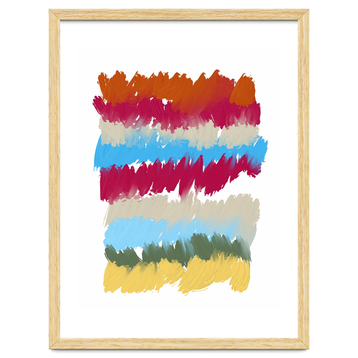 Abstract Color Palette Study