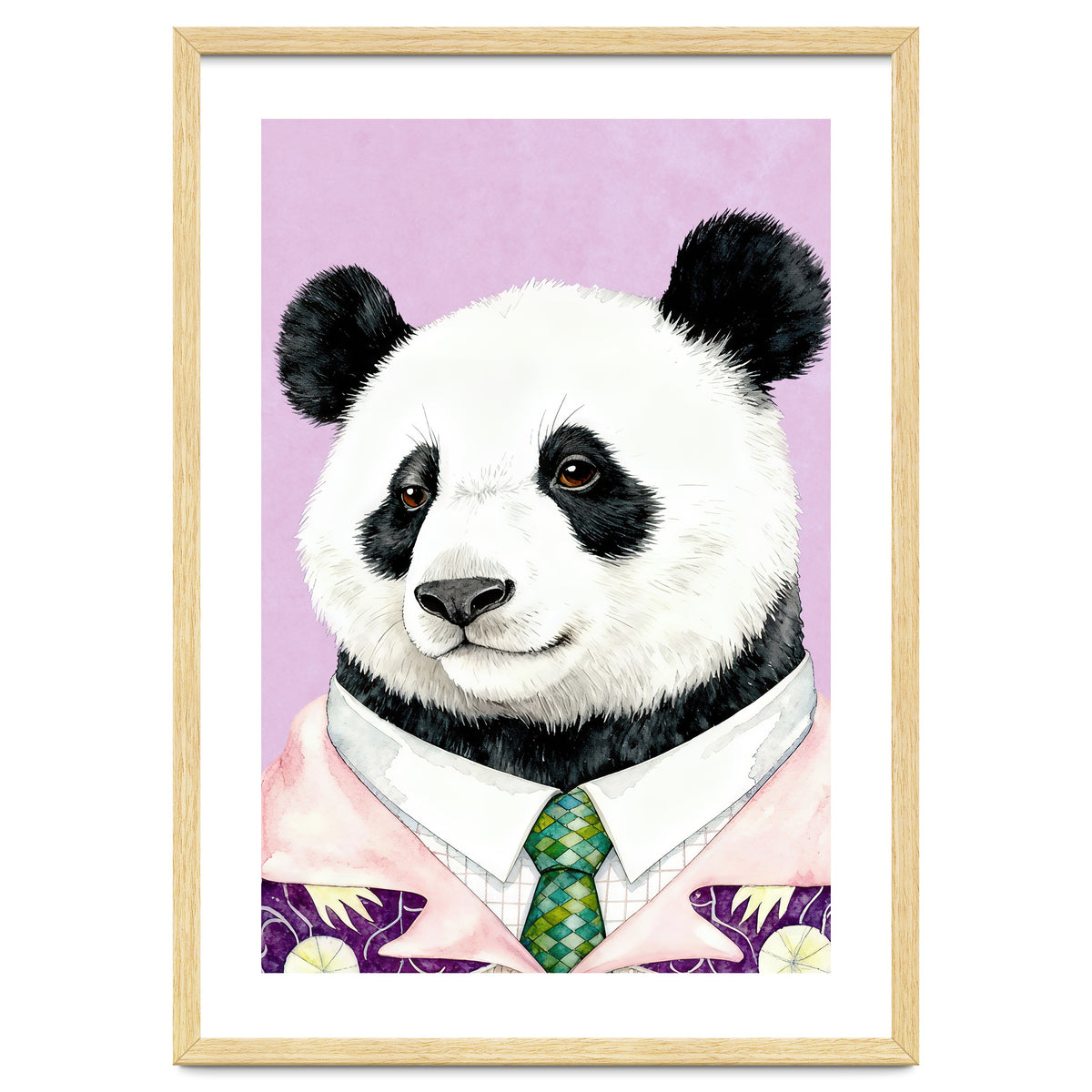 Dapper Panda Portrait