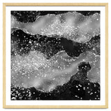Black Glitter Agate Texture 03 thumbnail