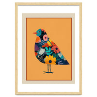 Floral Bird I