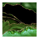 Green & Gold Agate Texture 14 (Print Only) thumbnail