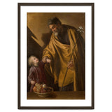 Sebastián Martínez / 'Saint Joseph with the Christ Child'. Ca. 1650. Oil on canvas. thumbnail