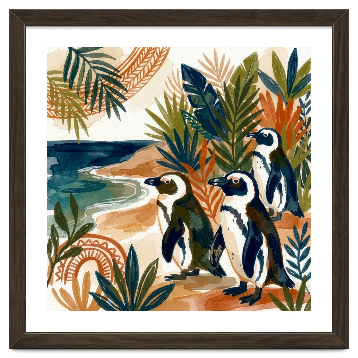 Beachside Penguin Gathering