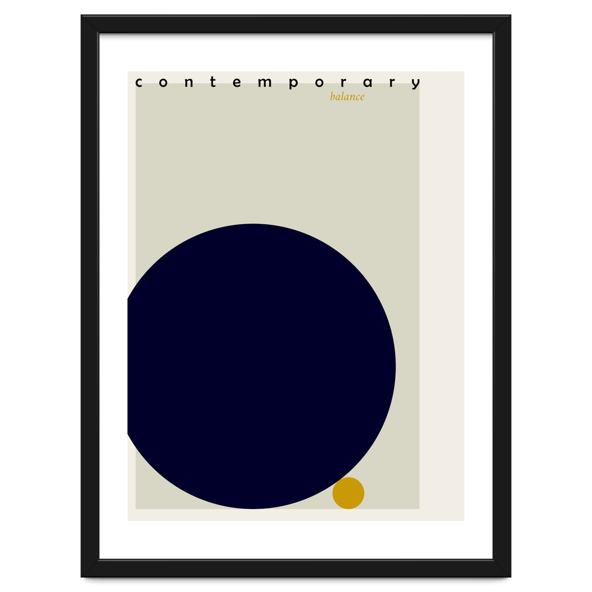 expectant iteration contemporary balance