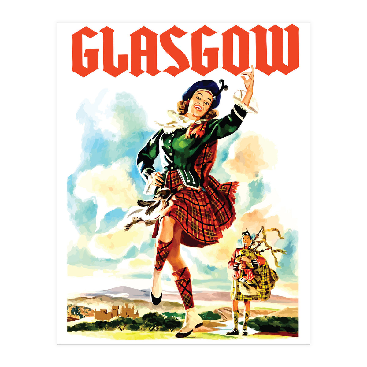 Glasgow (Print Only)