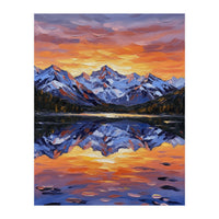 Alpenglow Reflections (Print Only)