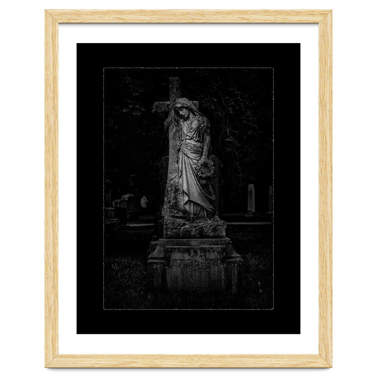 Tombstone Shadow No 34 with Border