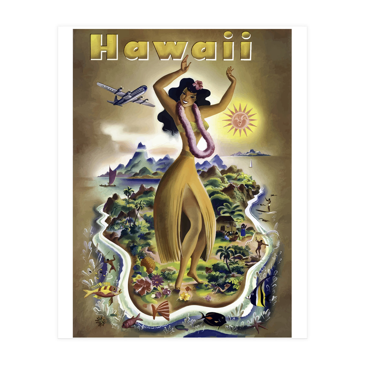 Hawaii Island (Print Only)