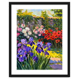 Sun-Drenched Secret Garden Oil Painting thumbnail