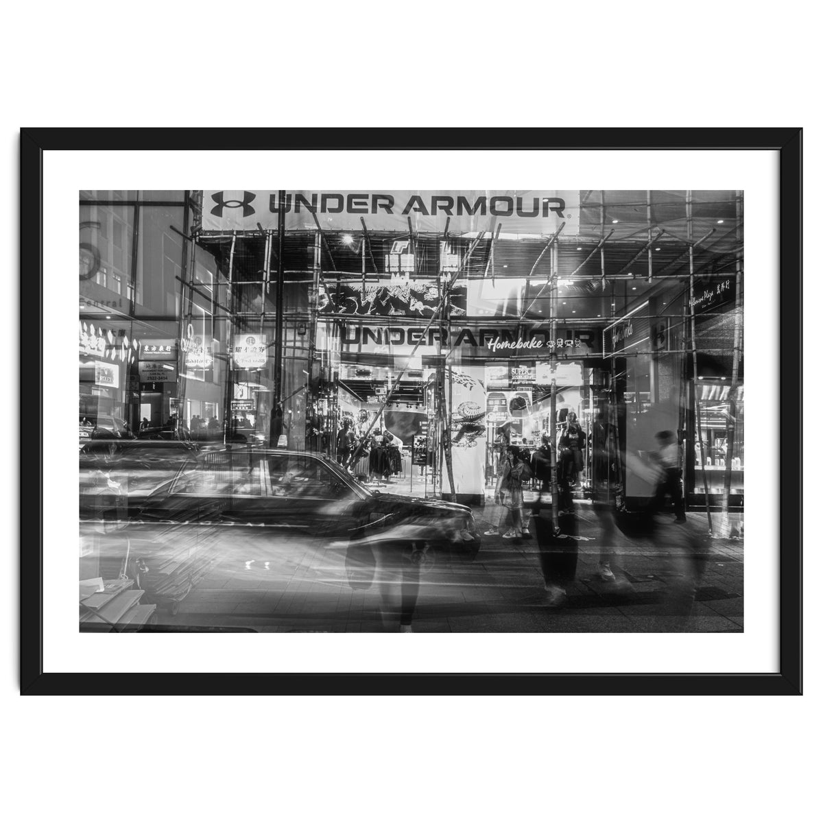 Street Photography - Night in Hong Kong Causeway Bay