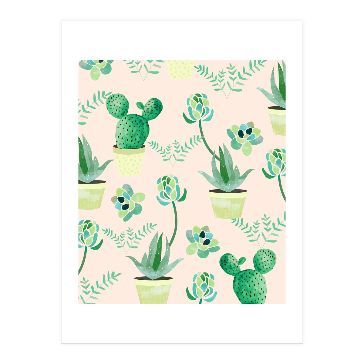 Cacti Pattern (Print Only)
