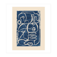 Bound By Line (indigo) (Print Only)