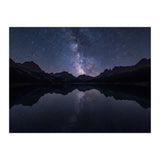 Starlit Reflection: Milky Way Over Mountain Lake (Print Only) thumbnail