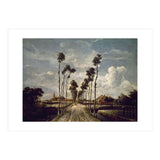 'The Avenue at Middelharnis', 1689, Oil on canvas, 103 x 141 cm. (Print Only) thumbnail