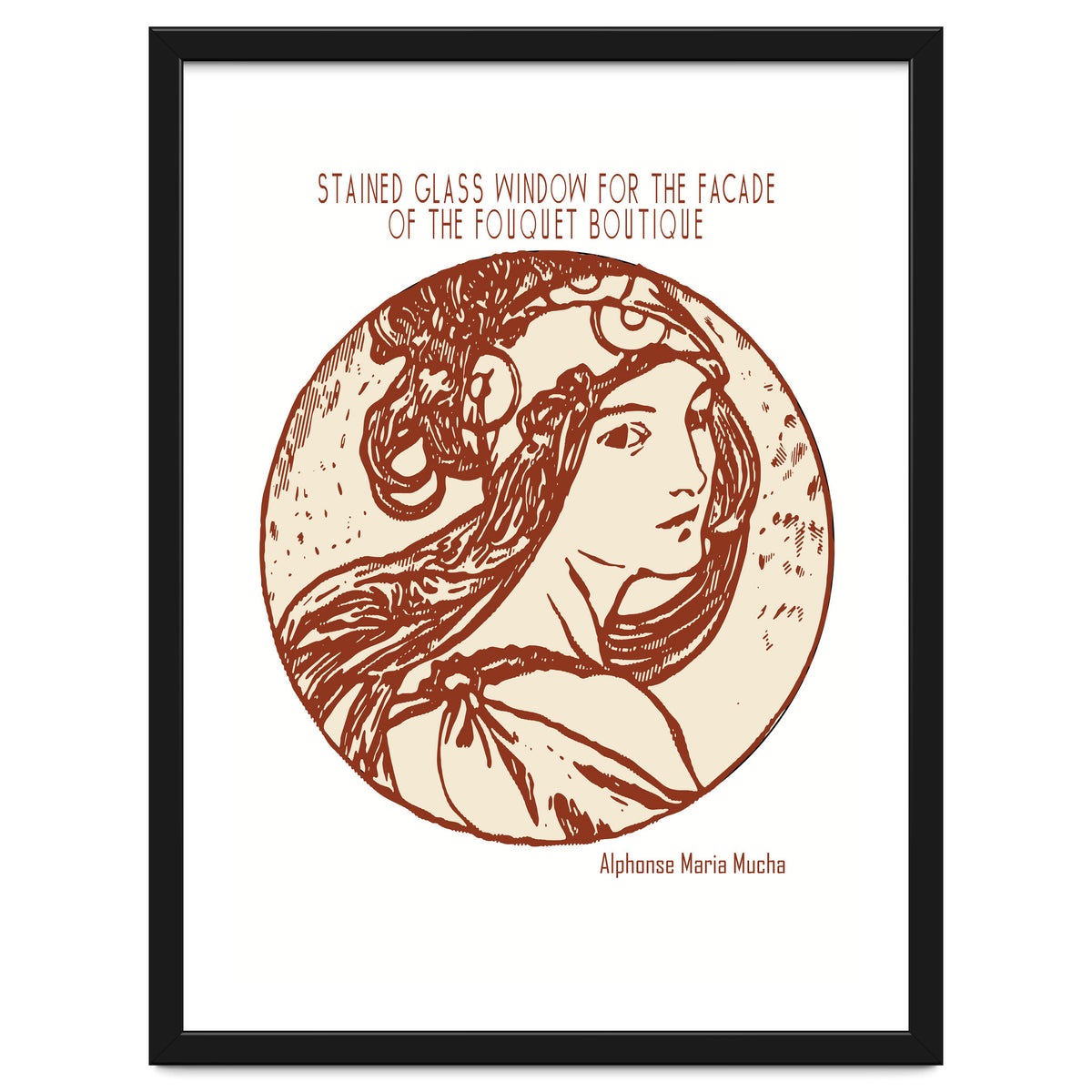 Stained Glass Window For The Facade Of The Fouquet Boutique –